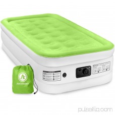 Air Comfort Dream Easy Twin Size Raised Air Mattress with Built-in Pump 569010665
